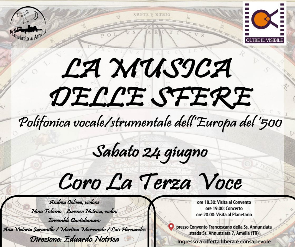 Festival Madre Terra Sorelle Stelle - Turismo Amelia